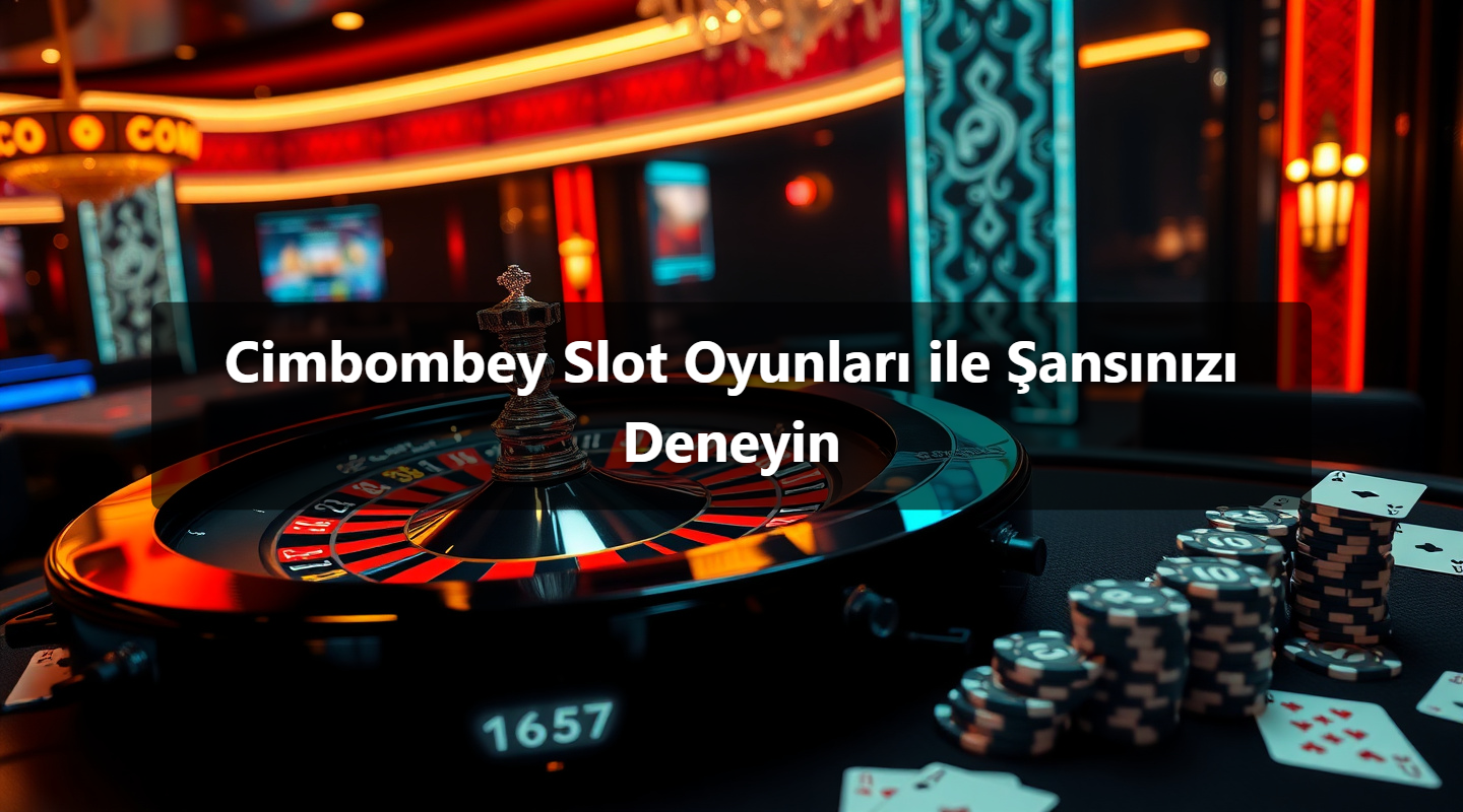 Cimbombey Slot Oyunları ile Şansınızı Deneyin
